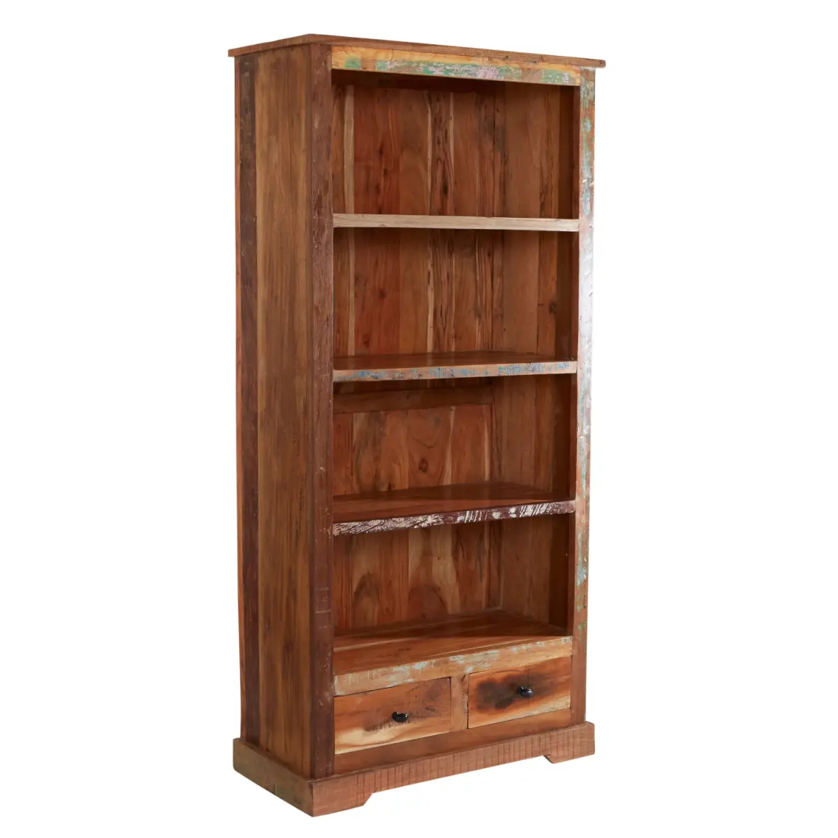 Indian Hub Coastal Large Bookcase - Bookcase