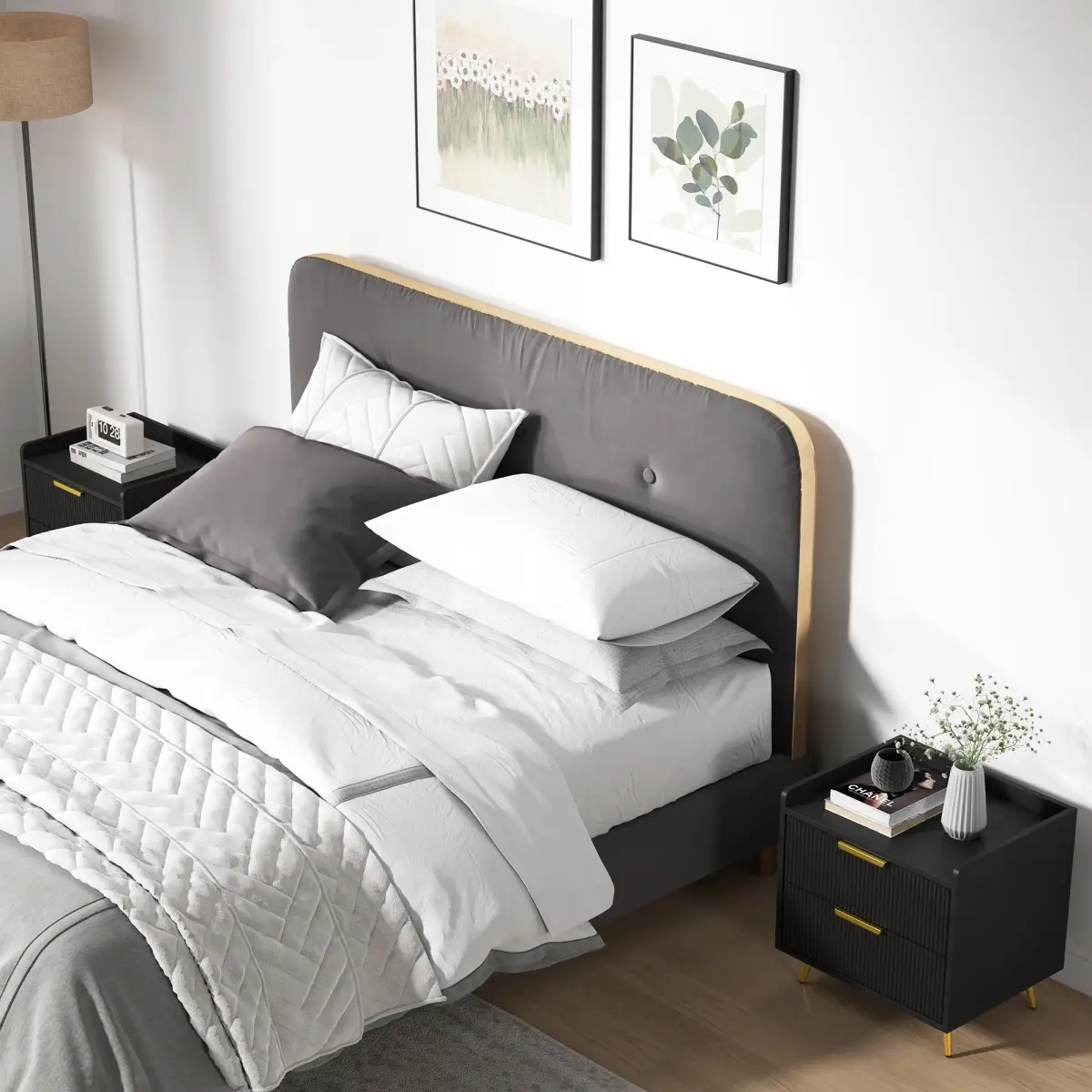 N/A Bedside Tables - Bedside Table
