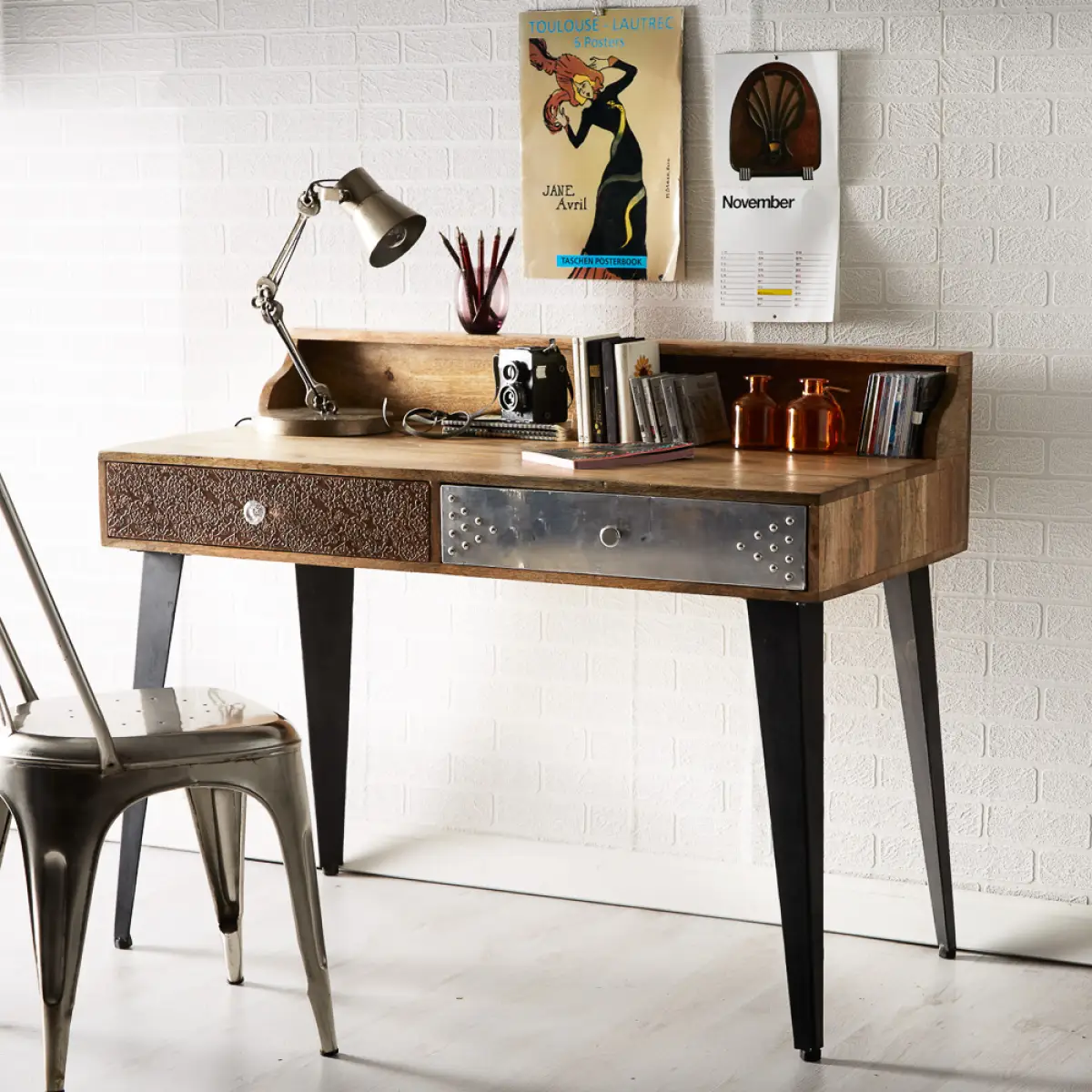 Indian Hub Sorio Desk / Console Table - Console Table