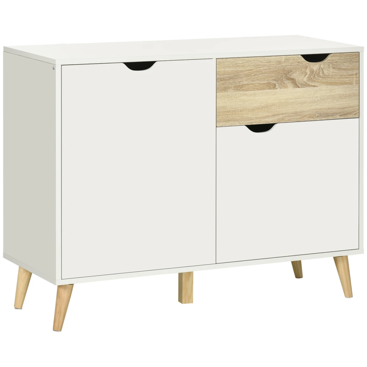 Nordic Sideboard Medium Wood Drawer Living Room - Sideboard