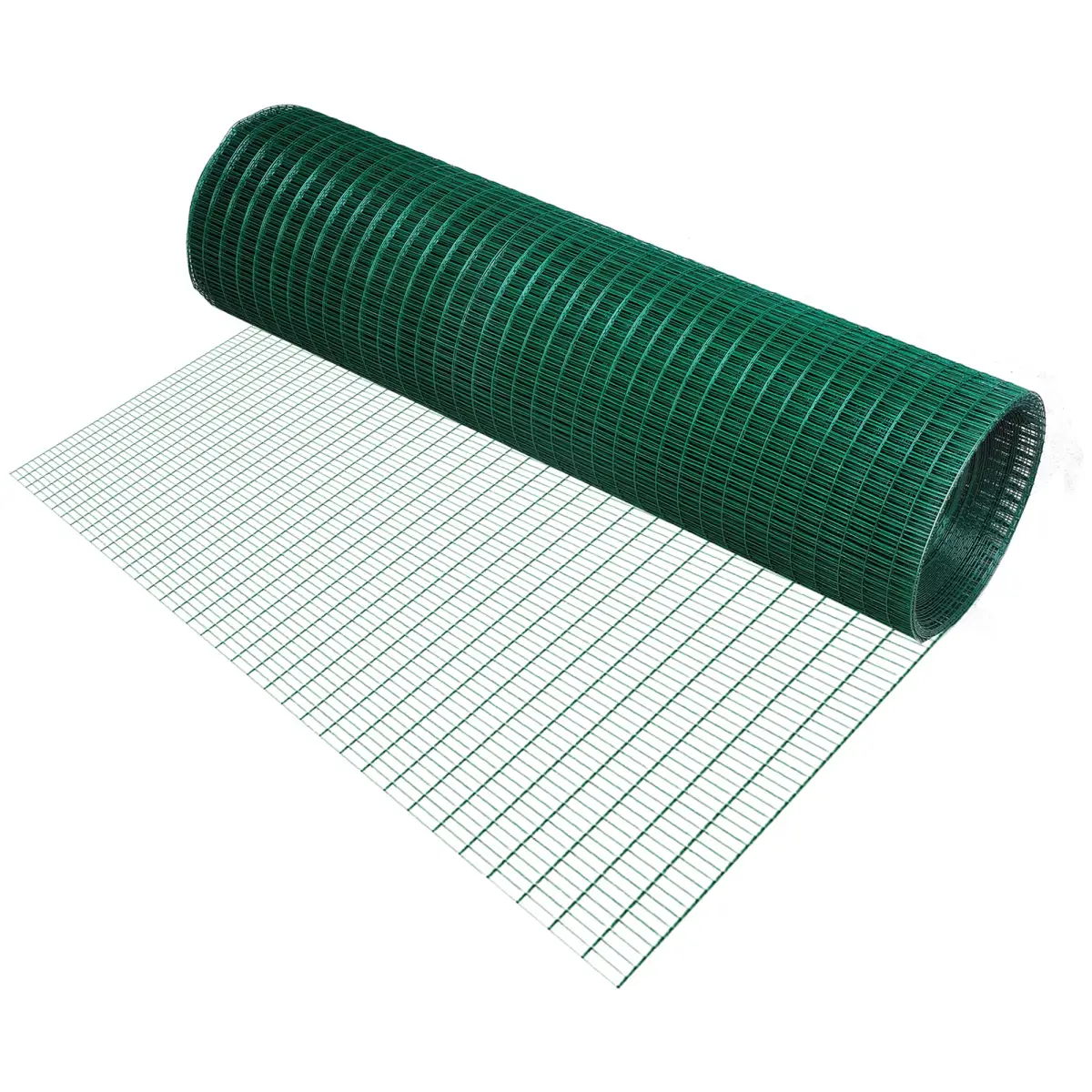 Unbranded PVC Coated Welded Wire Mesh Chicken Poultry Aviary Fence Run Hutch Pet PawHut - Chicken Coop