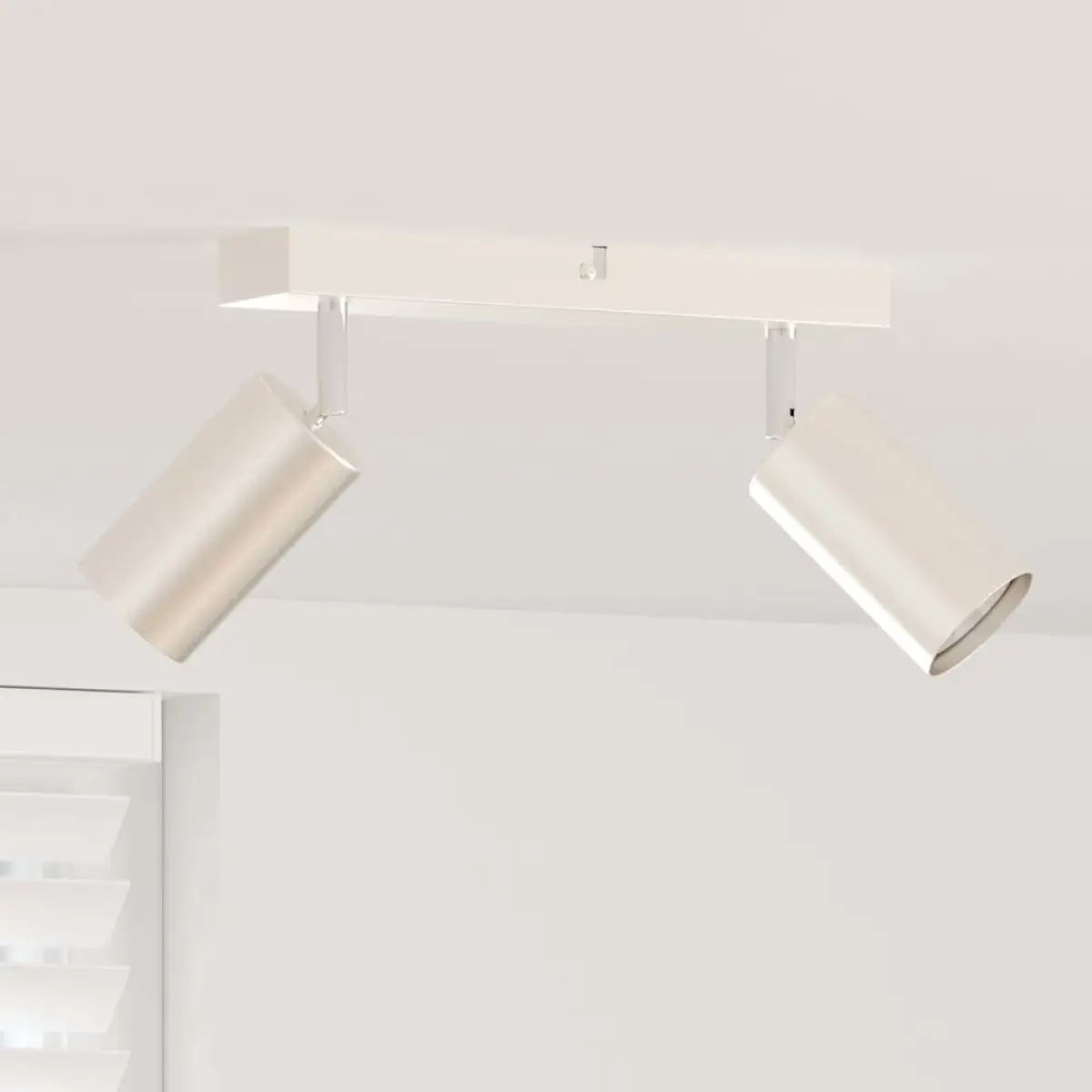 vidaXL vidaXL Ceiling Spotlight with Spotlights Nickel 26 x 6 x 16 cm Metal - Spotlight