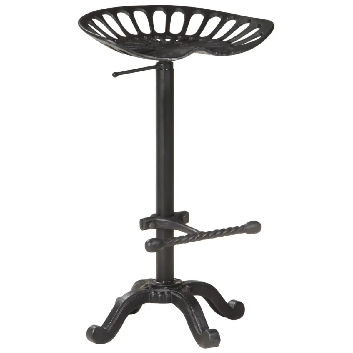 vidaXL vidaXL Bar Stool Black Cast Iron - Bar Stool