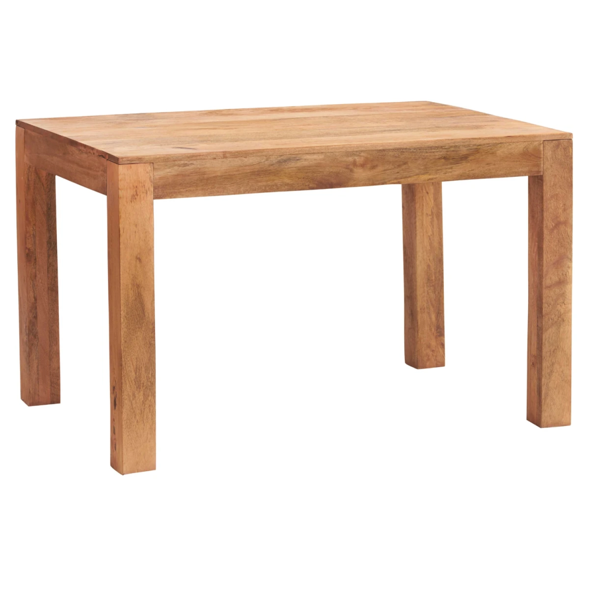 Toko Light Mango Small Dining Table Solid Mango Wood Home by Indian Hub