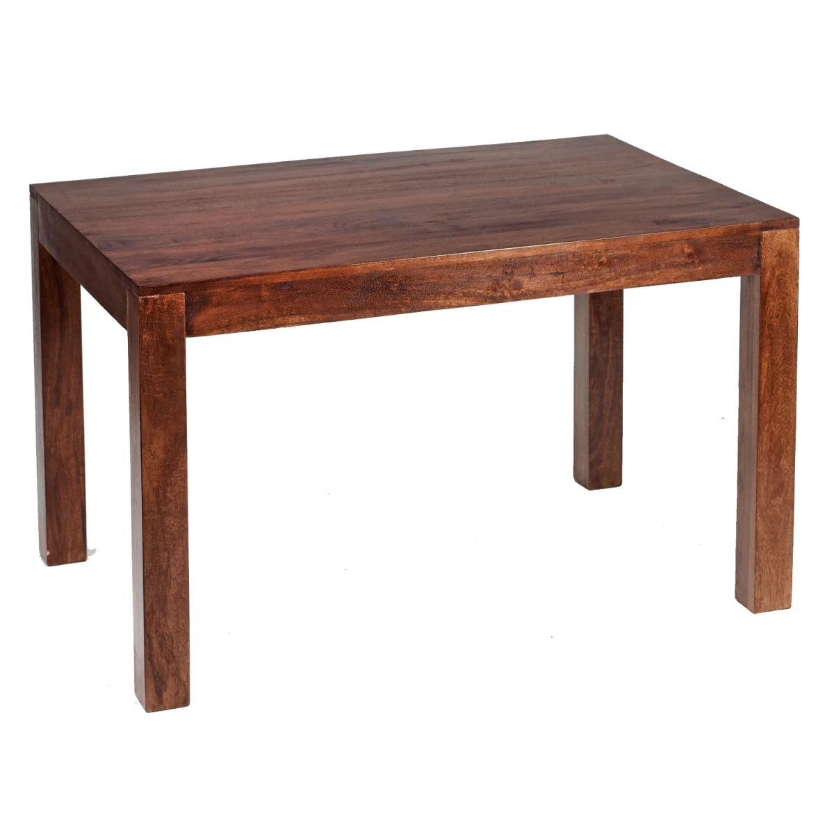 Toko Mango Dining Table 4ft Small 120cm Dark Mango Finish by Indian Hub