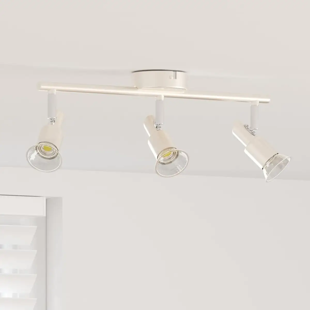 vidaXL vidaXL Ceiling Spotlight Nickel 39 x 10.5 x 10.5 cm Steel - Spotlight