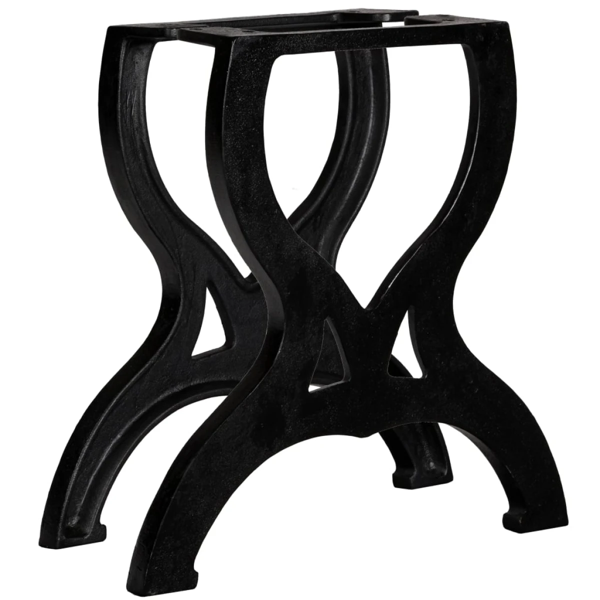 VidaXL Coffee Table Legs XFrame Cast Iron 2pcs by vidaXL