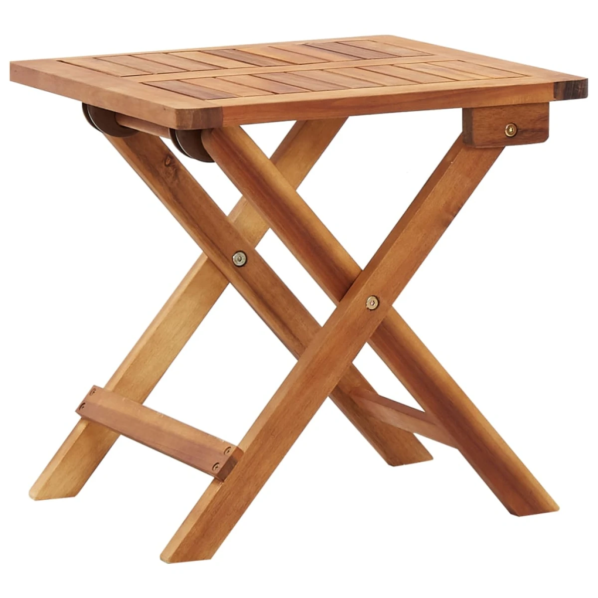 VidaXL Folding Table 40x40 Acacia Wood by vidaXL