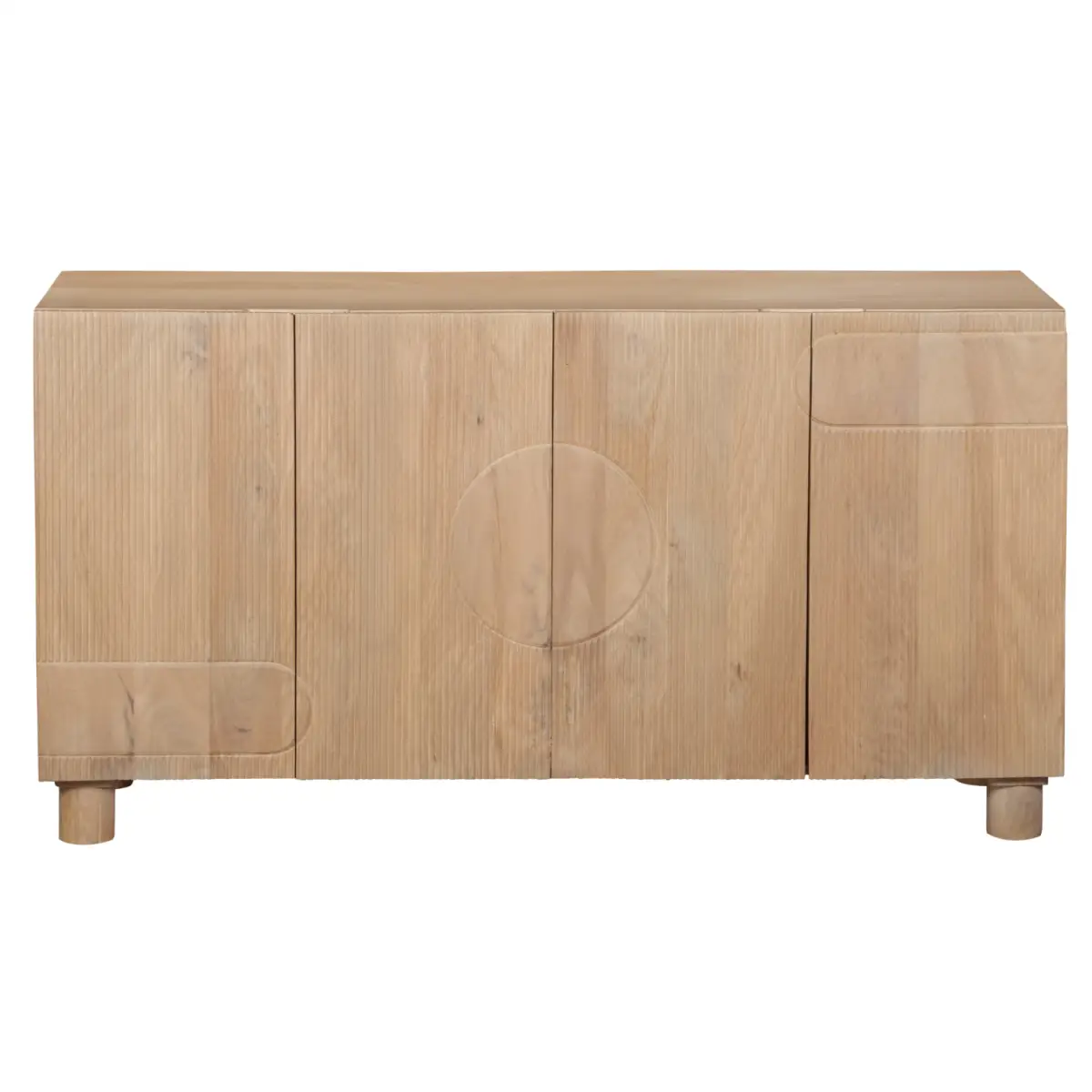 Indian Hub Austin Solid Wooden Extra Large Sideboard - Sideboard