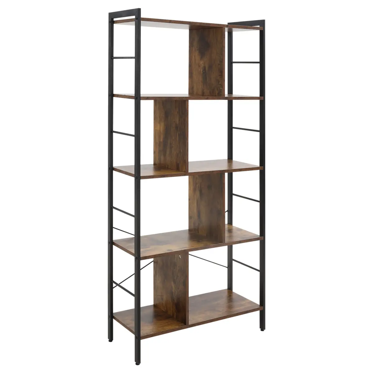 Unbranded Industrial Storage Shelf Bookcase Closet Floor Standing Display Rack - Wine Rack