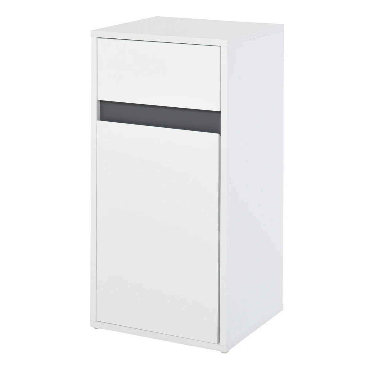Homcom Modern Storage Cabinet Slim Drawer Bathroom - Chest of Drawers