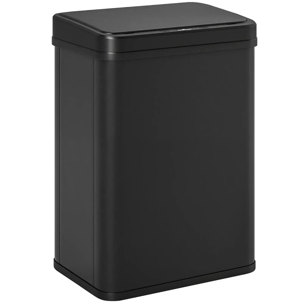HOMCOM 40L Sensor Bin with Soft-Close Lid, Stainless Steel Automatic Touchless Motion Sensor Kitchen Bin, Black - from HOMCOM