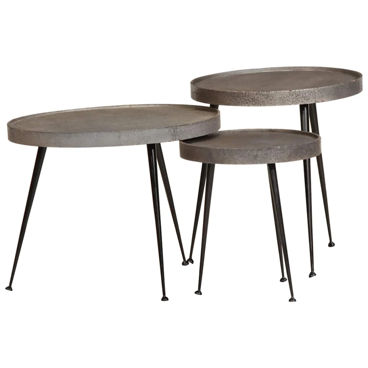 vidaXL 3-Piece Coffee Table Set Engineered Wood by vidaXL