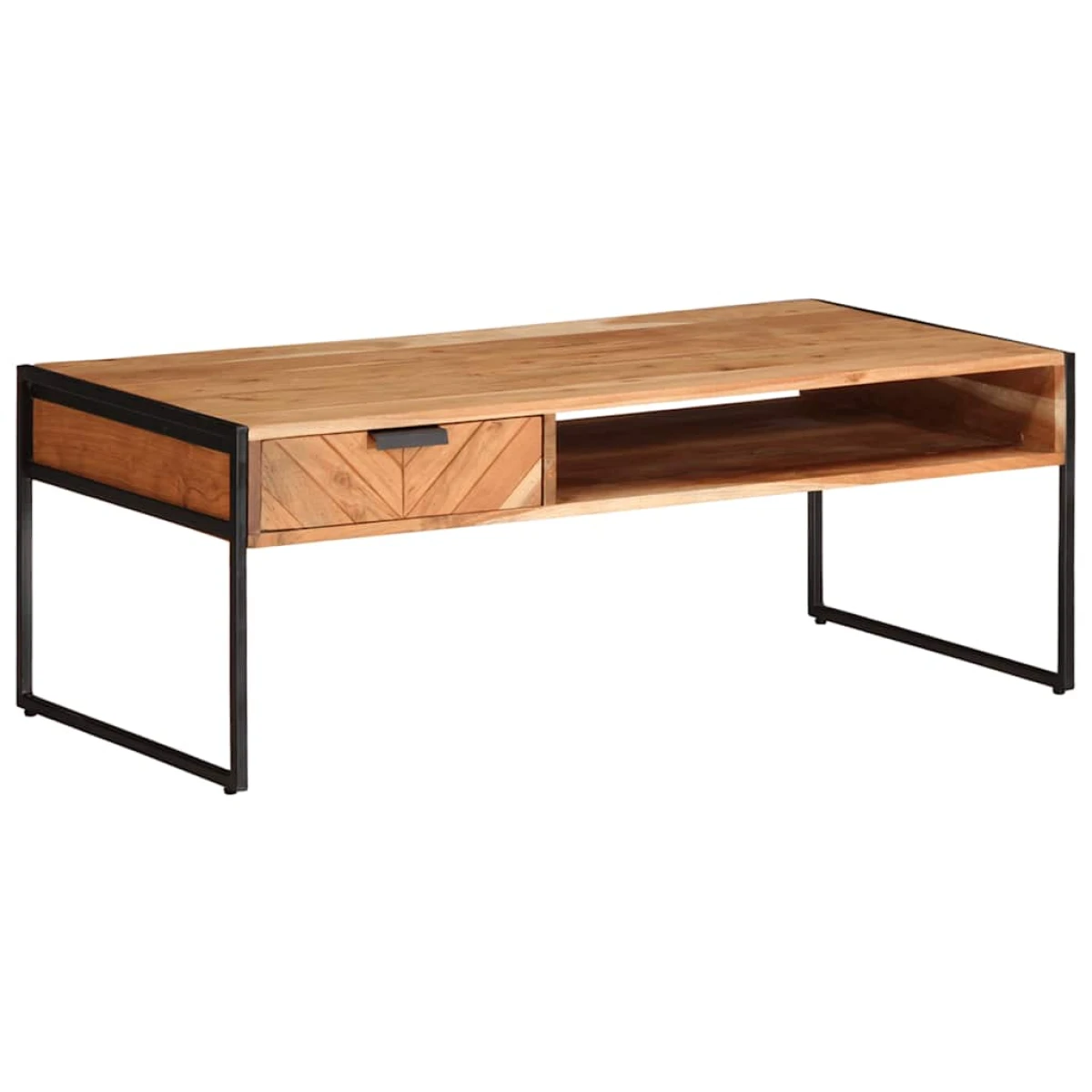 VidaXL Coffee Table 110x55x40 Solid Acacia by vidaXL