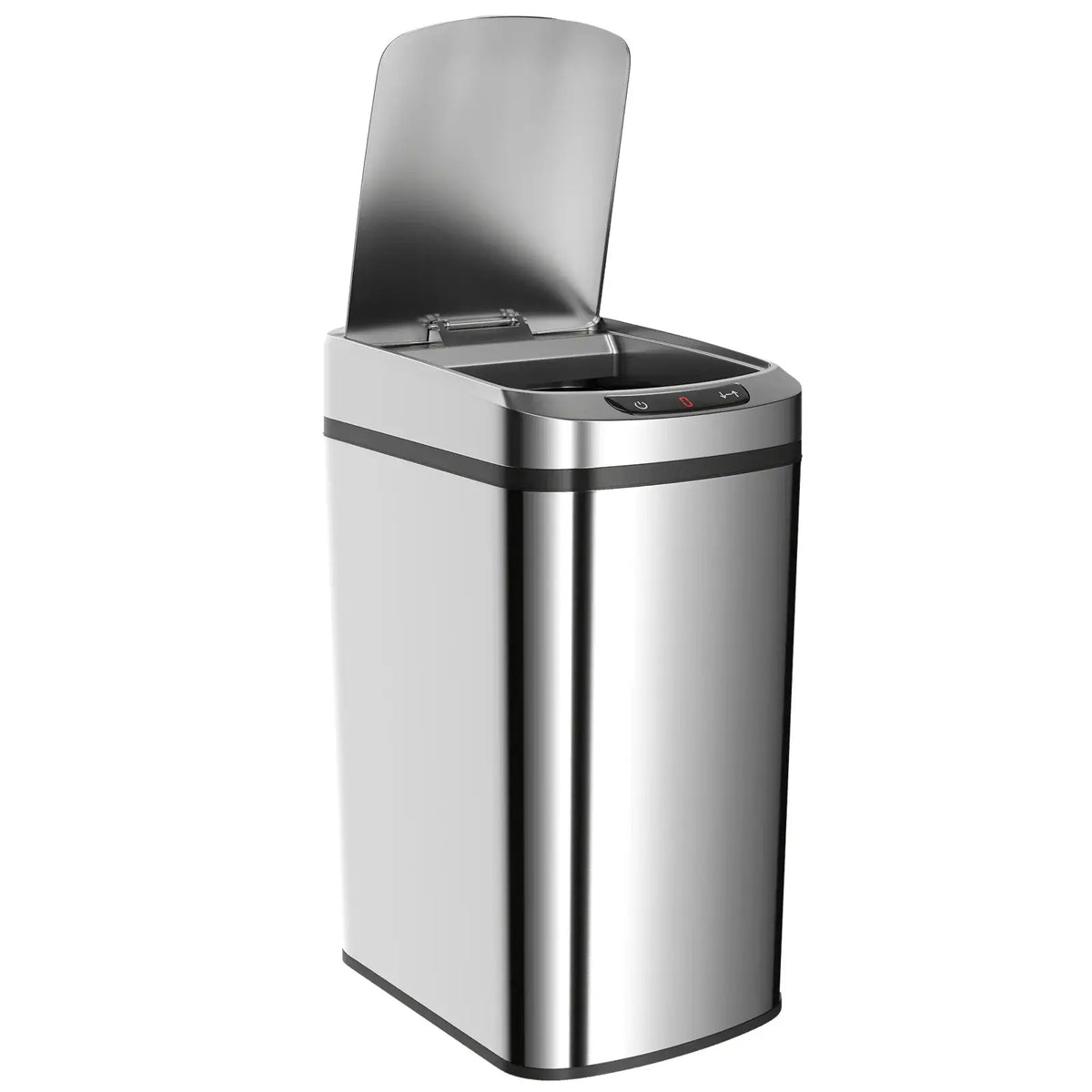 HOMCOM 12L Sensor Bin, Automatic Touchless Motion Sensor Kitchen Bin with Fingerprint Resistant Stainless Steel, Silver - from HOMCOM