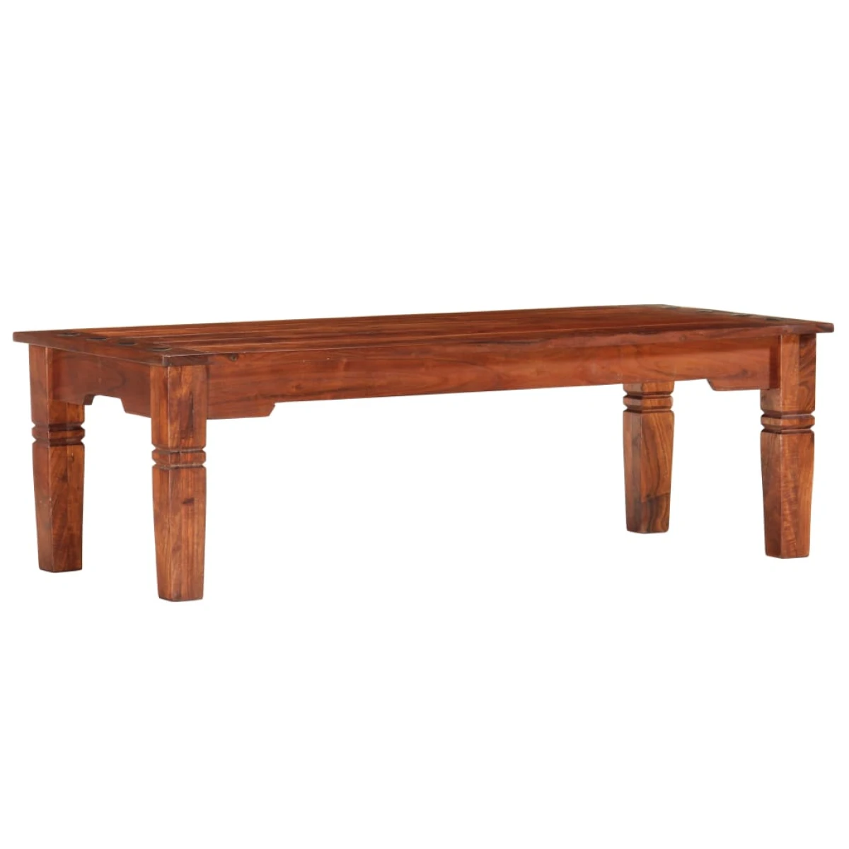 VidaXL Coffee Table 110x50x35 cm Solid Acacia Wood Living Room Decor Enthusiasts Worldwide by vidaXL