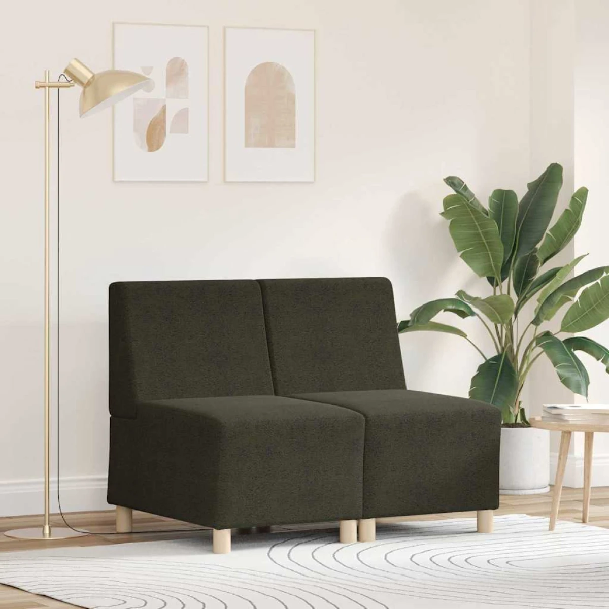 vidaXL VidaXL Sofa Chair 55x74x82cm Faux Suede Accent Chair - Sofa