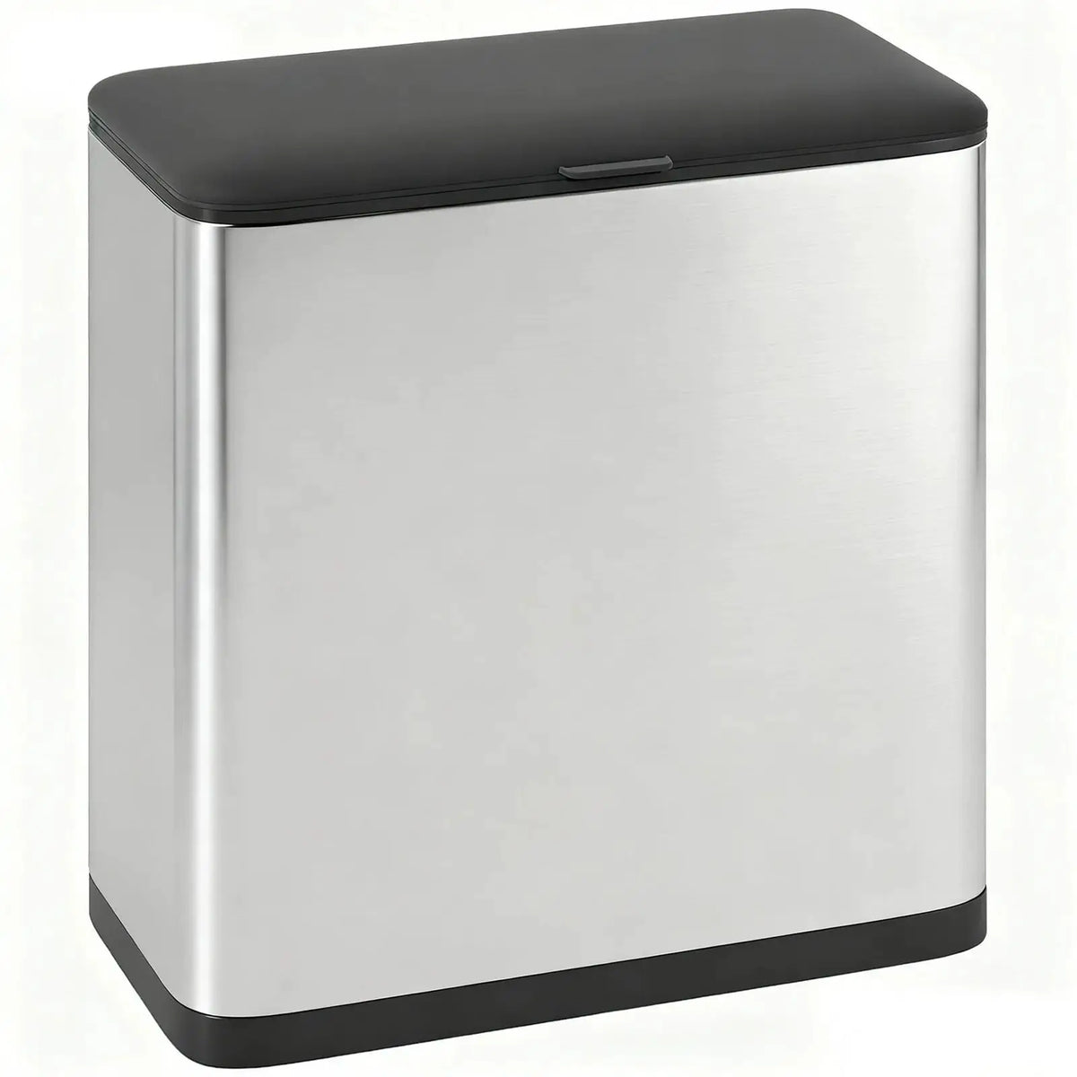 HOMCOM 8L Hanging Kitchen Bin, Rubbish bin with Lid and Removable Inner Bucket for Under Cabinet Door, Under Sink, Office - from HOMCOM