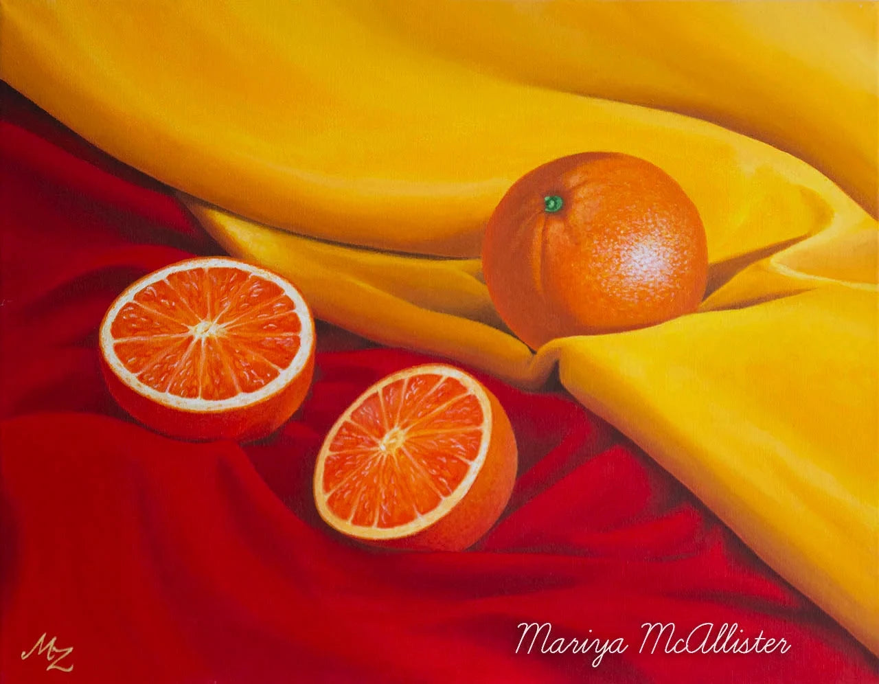 Mariya McAllister Oranges - Artwork Wall Art