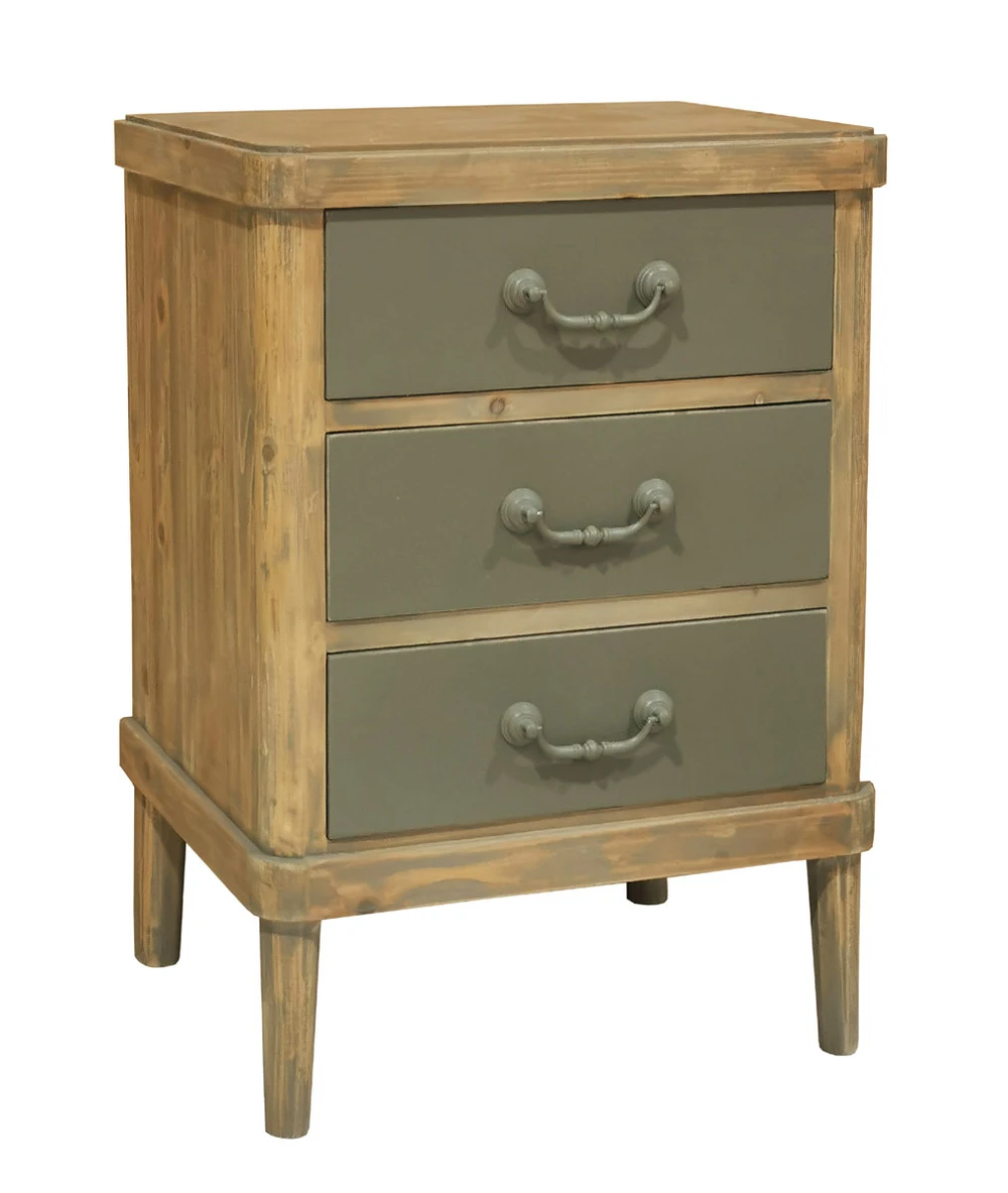 65cm Wooden Bedside Table by MSL