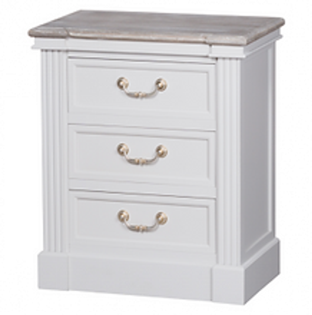 MSL 68cm Wooden Bedside table - Nightstands Bedside Table