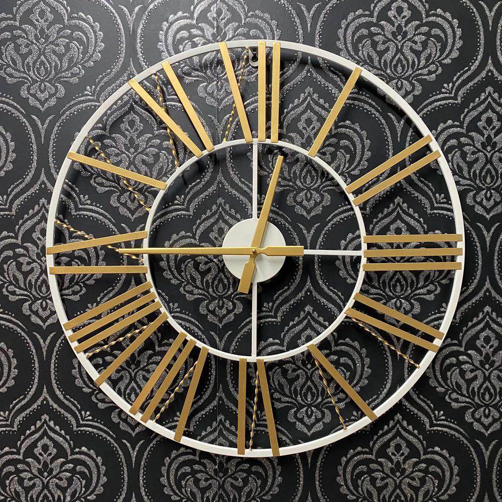 MSL Gold Accents 60cm Wall Clock - Uncategorized Clock