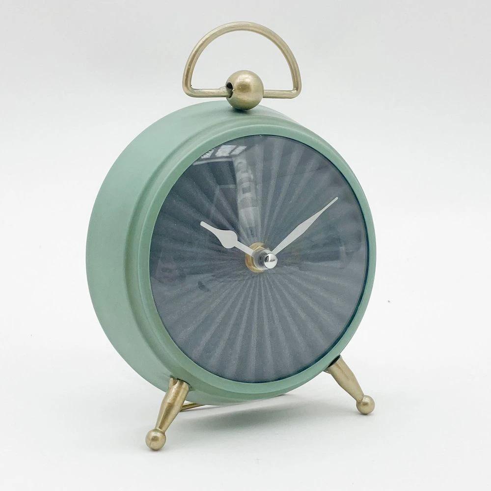 Home Symphony 19cm Table Clock with Elegant Design for Stylish Decor by MSL