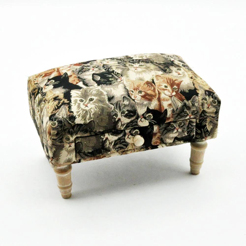 Cat Footstool With Drawer by MSL