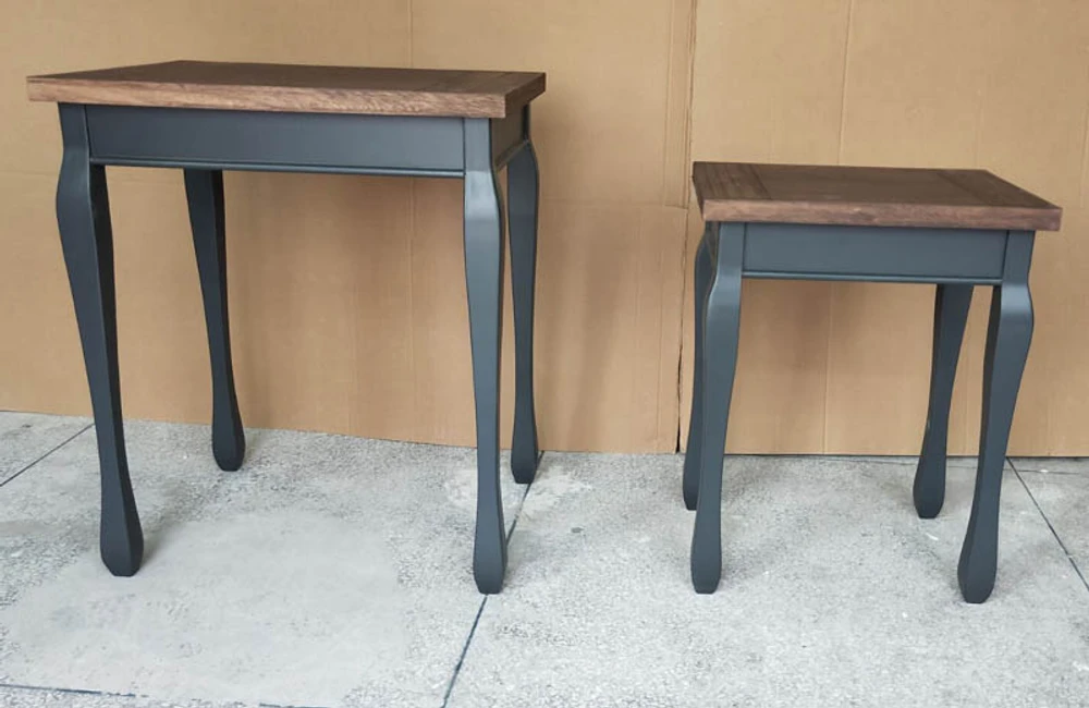 MSL 65/50CM WOODENSET 2 NEST OF TABLES - Uncategorized Nest of Tables