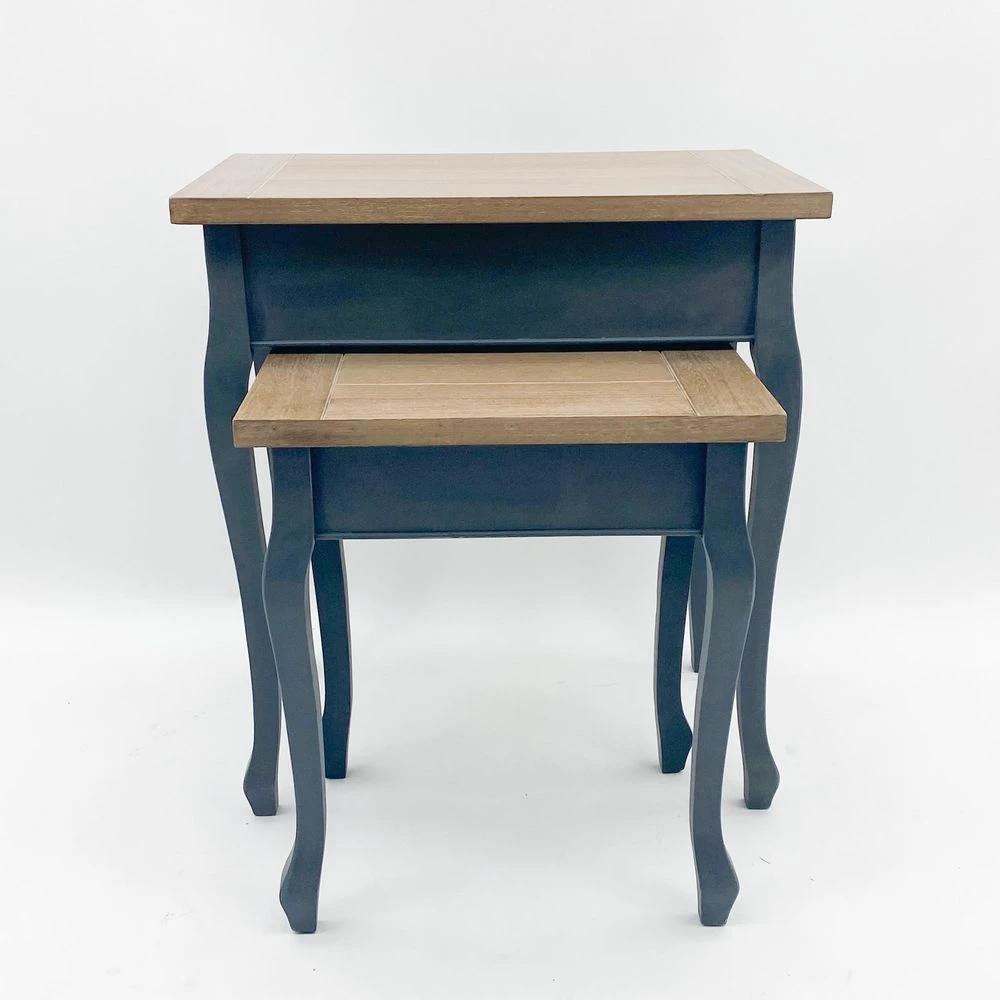 MSL 65/50CM WOODENSET 2 NEST OF TABLES - Uncategorized Nest of Tables