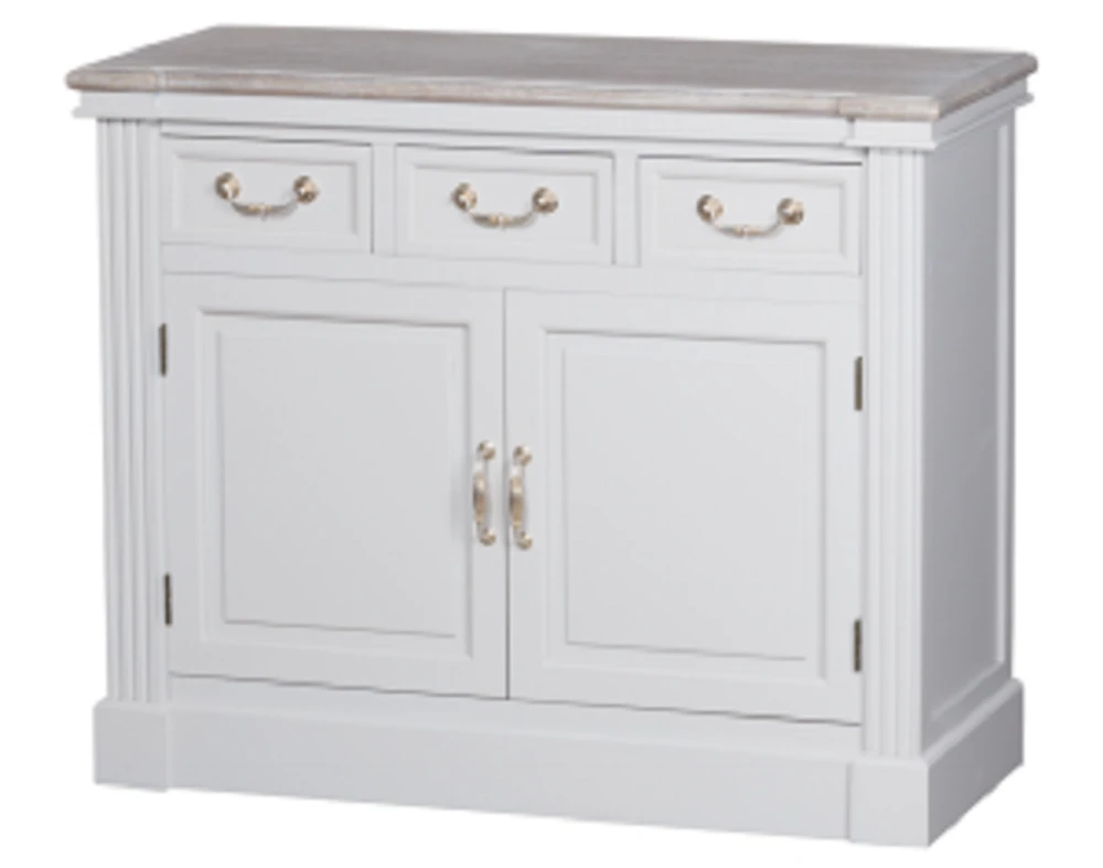 90cm Wooden Sideboard by MSL