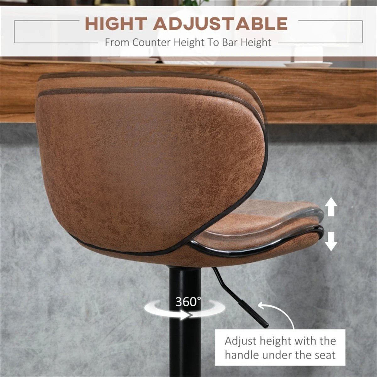 N/A Bar Stools/Dining Chair/Office Chair Brown - Bar Stool