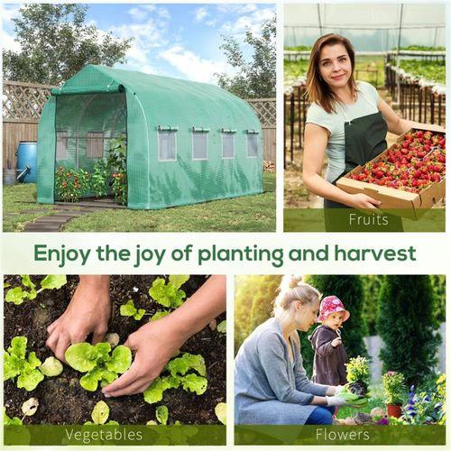 N/A Polytunnel Greenhouse - Greenhouse