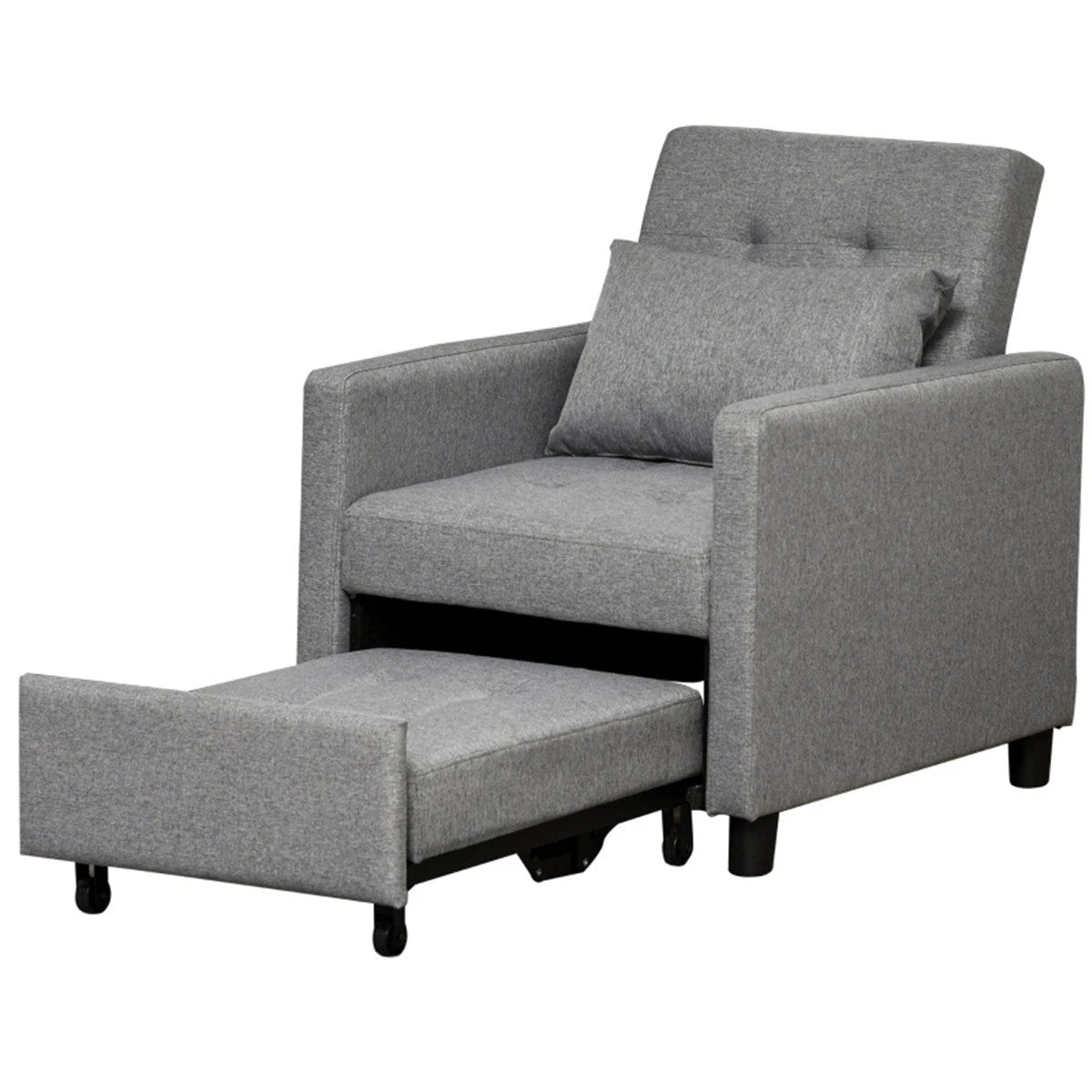 Sofa Chair /Single sofa bed Grey by N/A