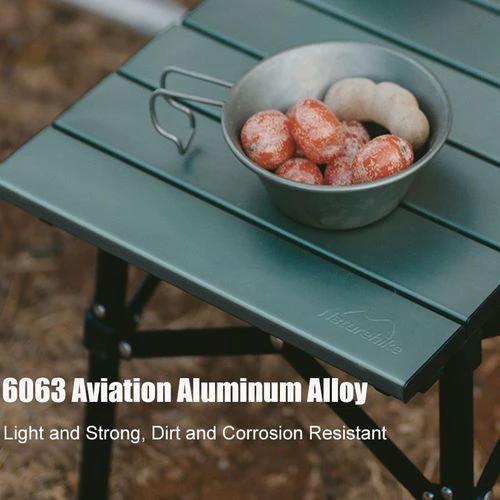 Naturehike Aluminum Alloy Folding Table Outdoor Camping Portable Barbecue Table Camping Picnic Table by Naturehike