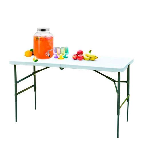 Neo Folding Picnic Table Portable 4FT Extendable Height by Neo