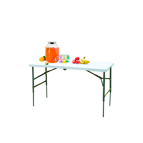 Neo Folding Picnic Table Portable 4FT Extendable Height by Neo