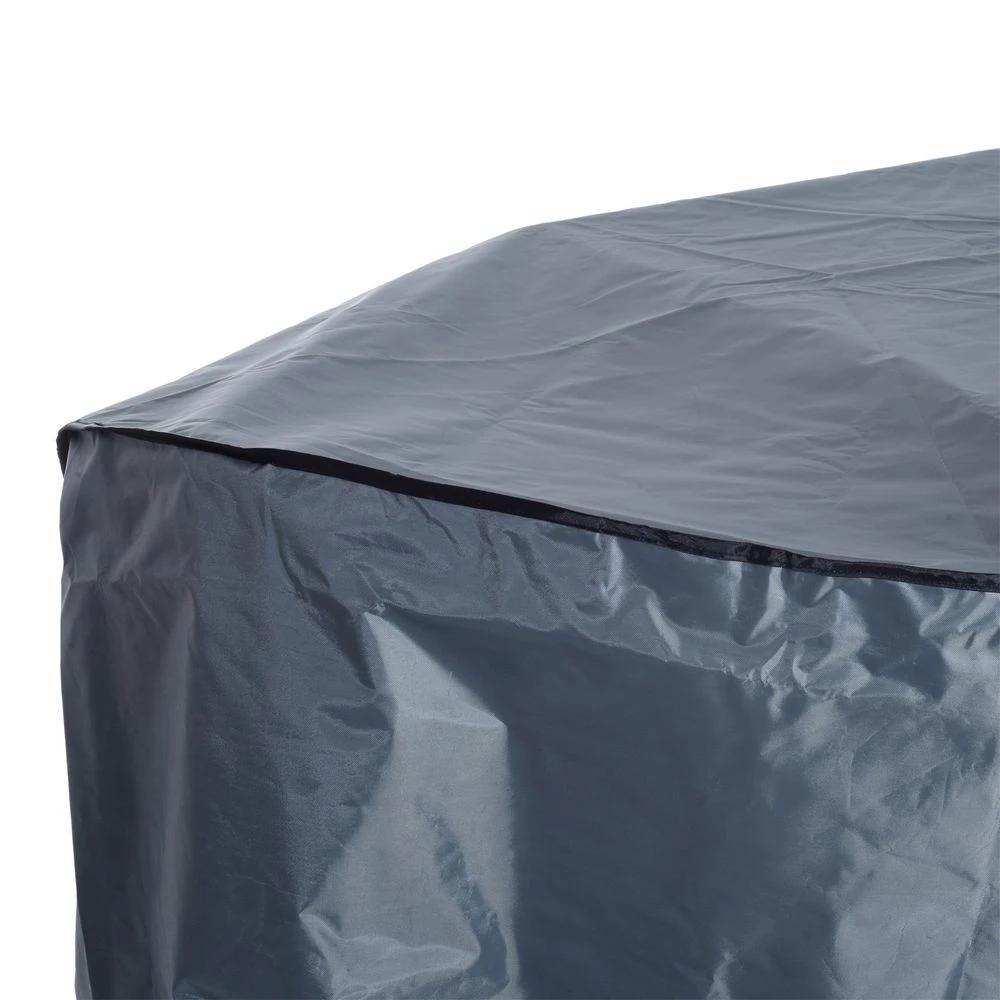 Garden 2-3 Seater Sofa Cover Furniture Water Resistant All-weather Grey by Outsunny