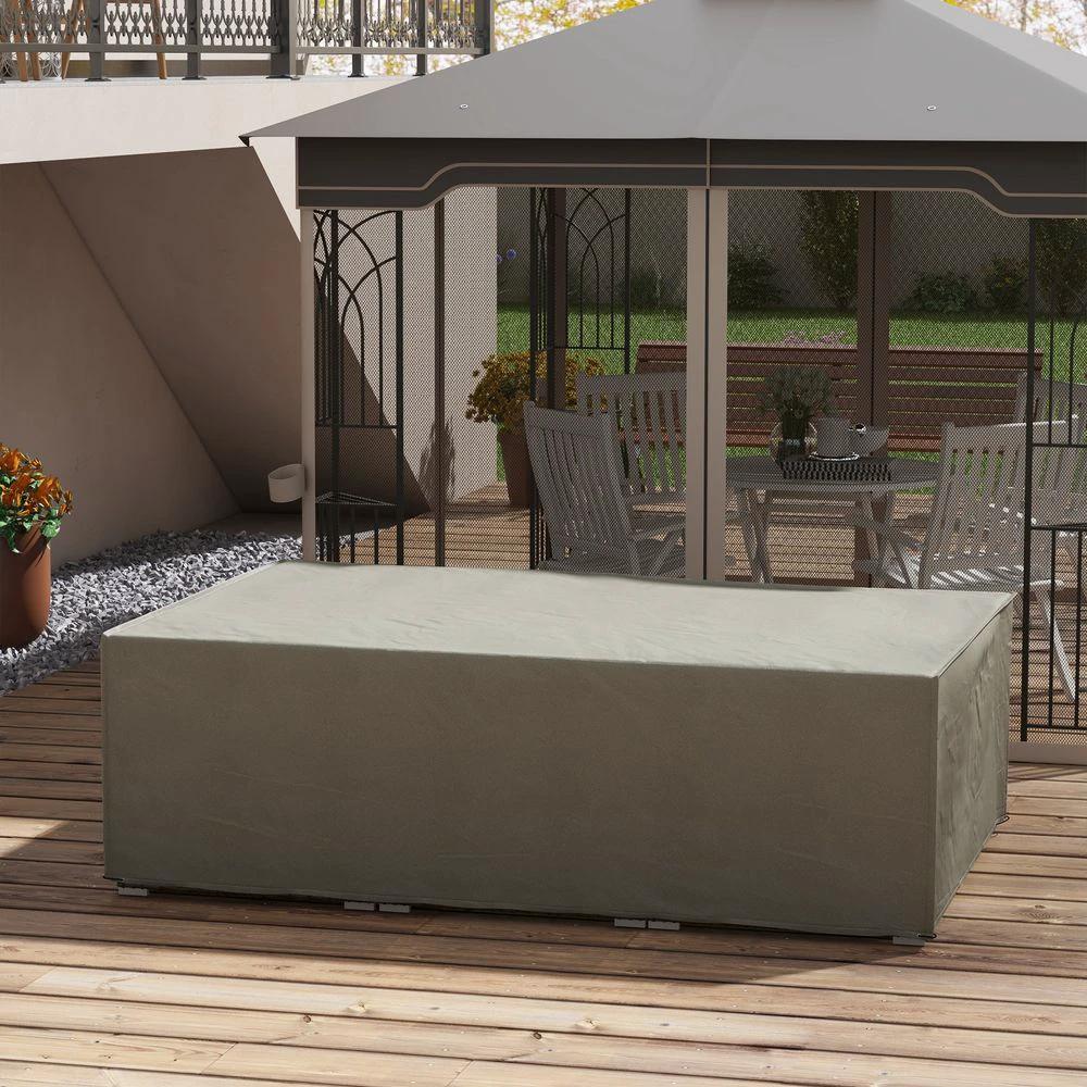 Outsunny Garden Furniture Cover Outdoor Waterproof Rattan Set Rain Protection by Outsunny
