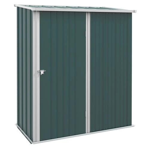 Outsunny Outsunny Outdoor Storage Shed Steel Garden Shed w/ Lockable Door for Garden - Garden Shed