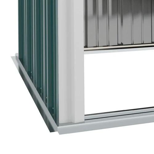 Outsunny Outsunny Outdoor Storage Shed Steel Garden Shed w/ Lockable Door for Garden - Garden Shed