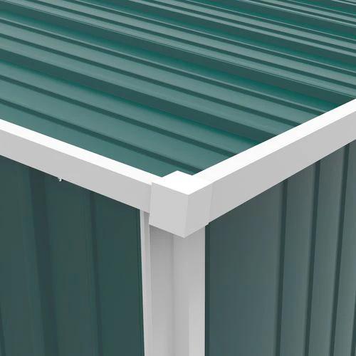 Outsunny Outsunny Outdoor Storage Shed Steel Garden Shed w/ Lockable Door for Garden - Garden Shed