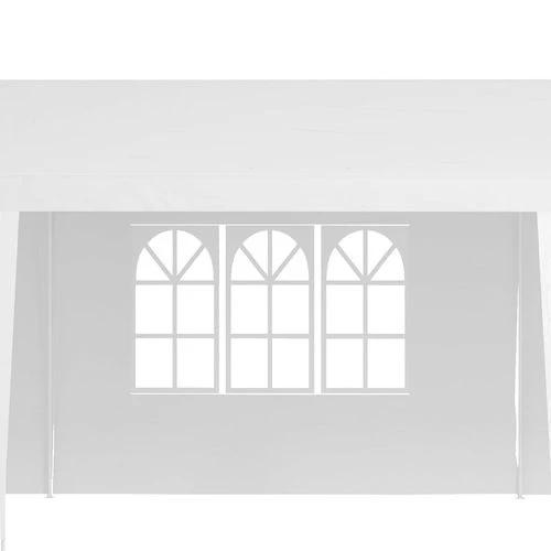 9m x 3m Outdoor Garden Gazebo Wedding Party Tent Canopy Marquee White by Outsunny