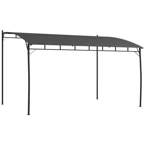 Outsunny 3 x 4m Metal Pergola, Outdoor Gazebo UV-Resistant Sun Shade Shelter by Outsunny