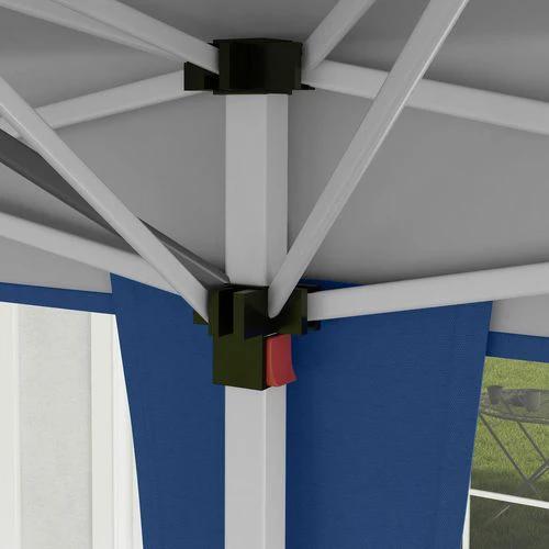 Outsunny 6 x 3(m) Pop Up Gazebo Patio Party Event Heavy Duty Canopy Blue by Outsunny