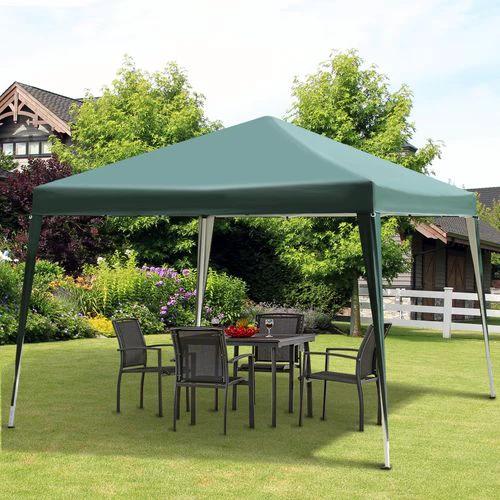 3x3m Garden Pop Up Gazebo Marquee Party Tent Wedding Canopy UV Protection by Outsunny