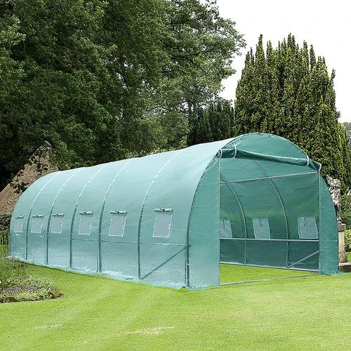 Walk-in Greenhouse Tunnel Round Gardening by Outsunny