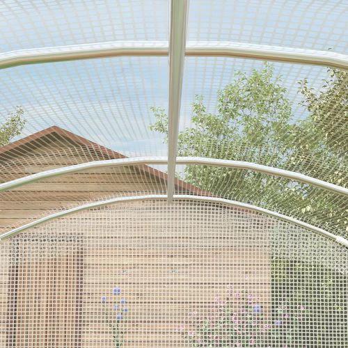 Outsunny 3 x 2 x 2m Polytunnel Greenhouse with Door, Galvanised Steel Frame by Outsunny