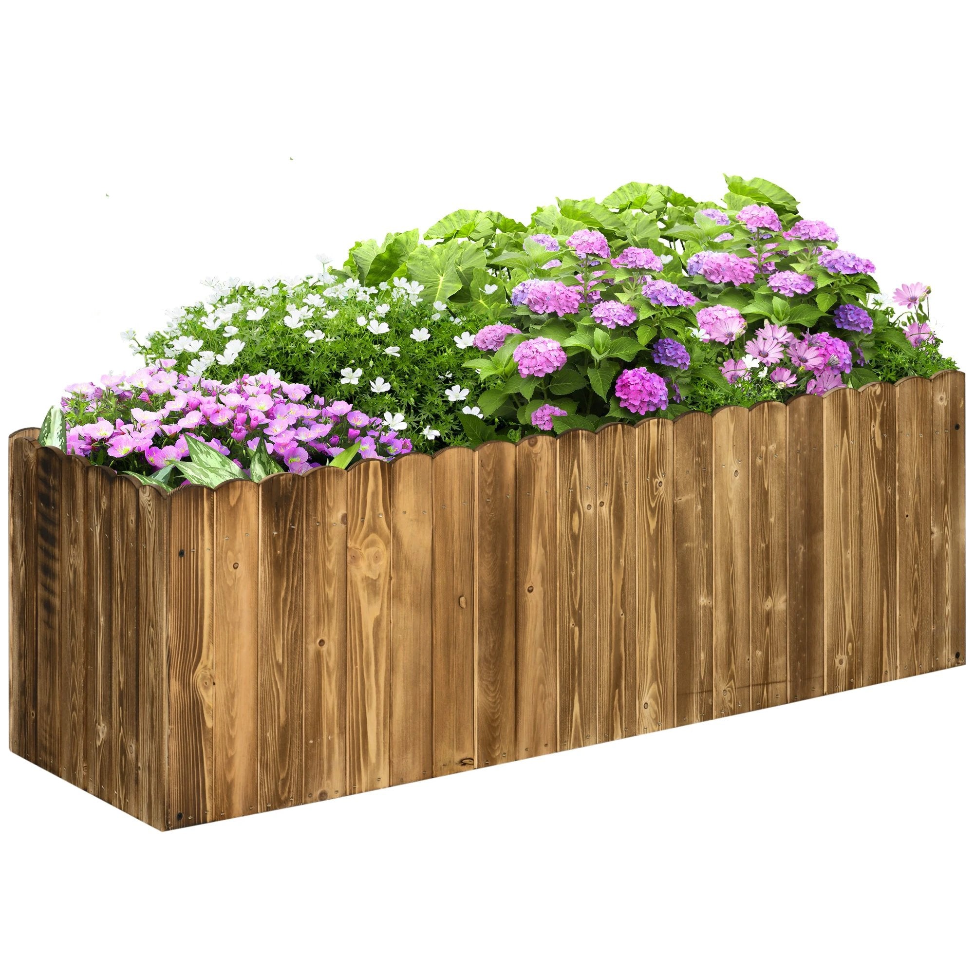 Flower, Vegetable Fir Plant Pot Planter by Outsunny