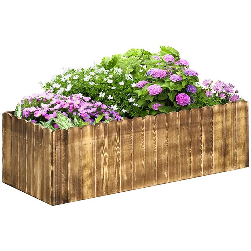 Flower, Vegetable Fir Plant Pot Planter by Outsunny